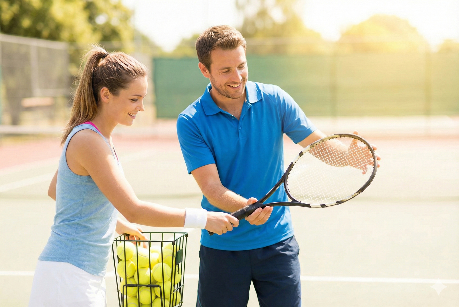 Beginner Tennis Lesson