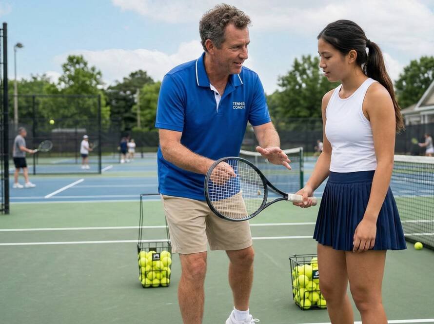 private tennis lessons in Los angeles